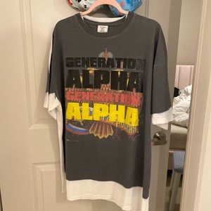 Vetements “generation alpha” tshirt
